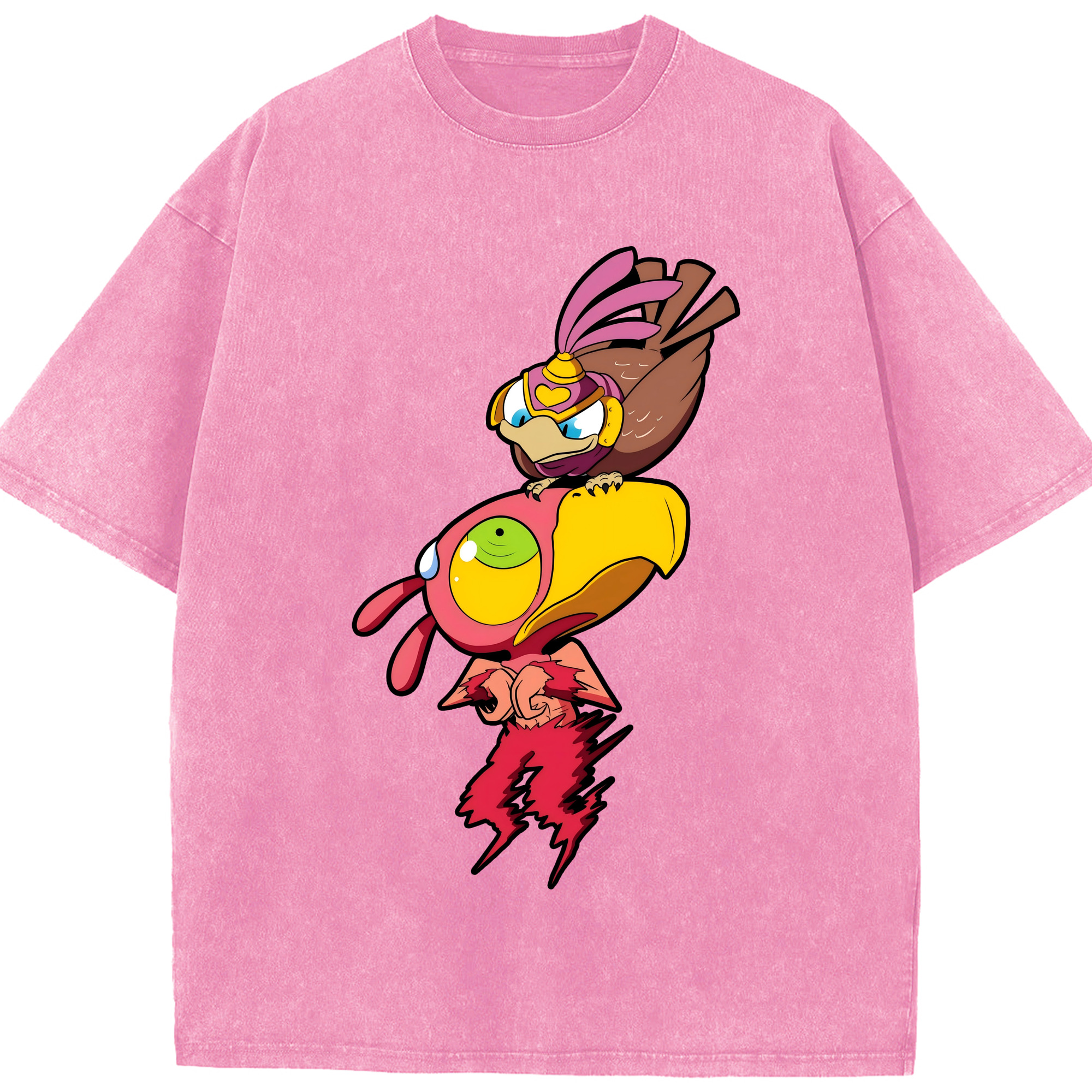 （画像用） ジョジョの奇妙な冒険 JoJo's Bizarre Adventure 綿100% ヴィンテージ風 半袖Tシャツ（フロントプリント）
